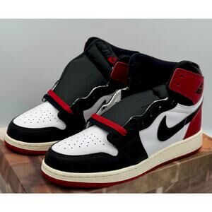 Nike Air Jordan 1 Retro OG High Black Toe Reimagined Sz 6.5 FD1437-106 # 351